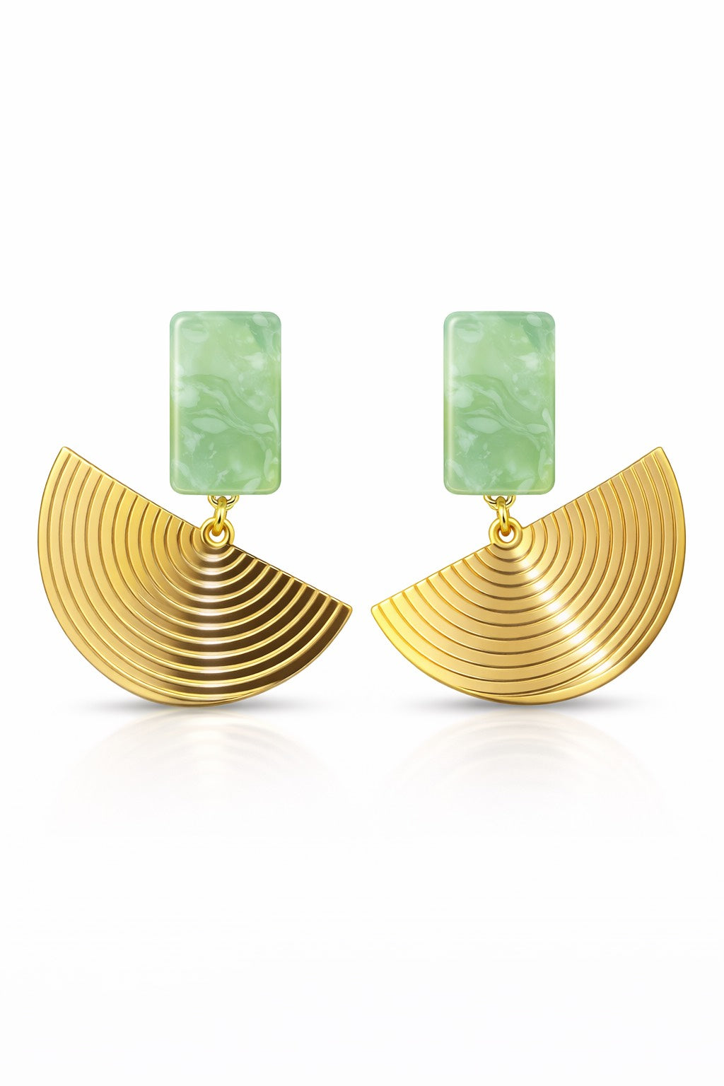 FanJade Earrings