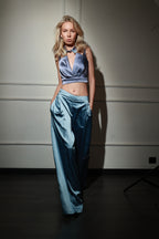 Indigo Élan Trench Suit