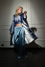 Indigo Élan Trench Suit