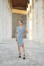 Jagged Ice Zipper Suit