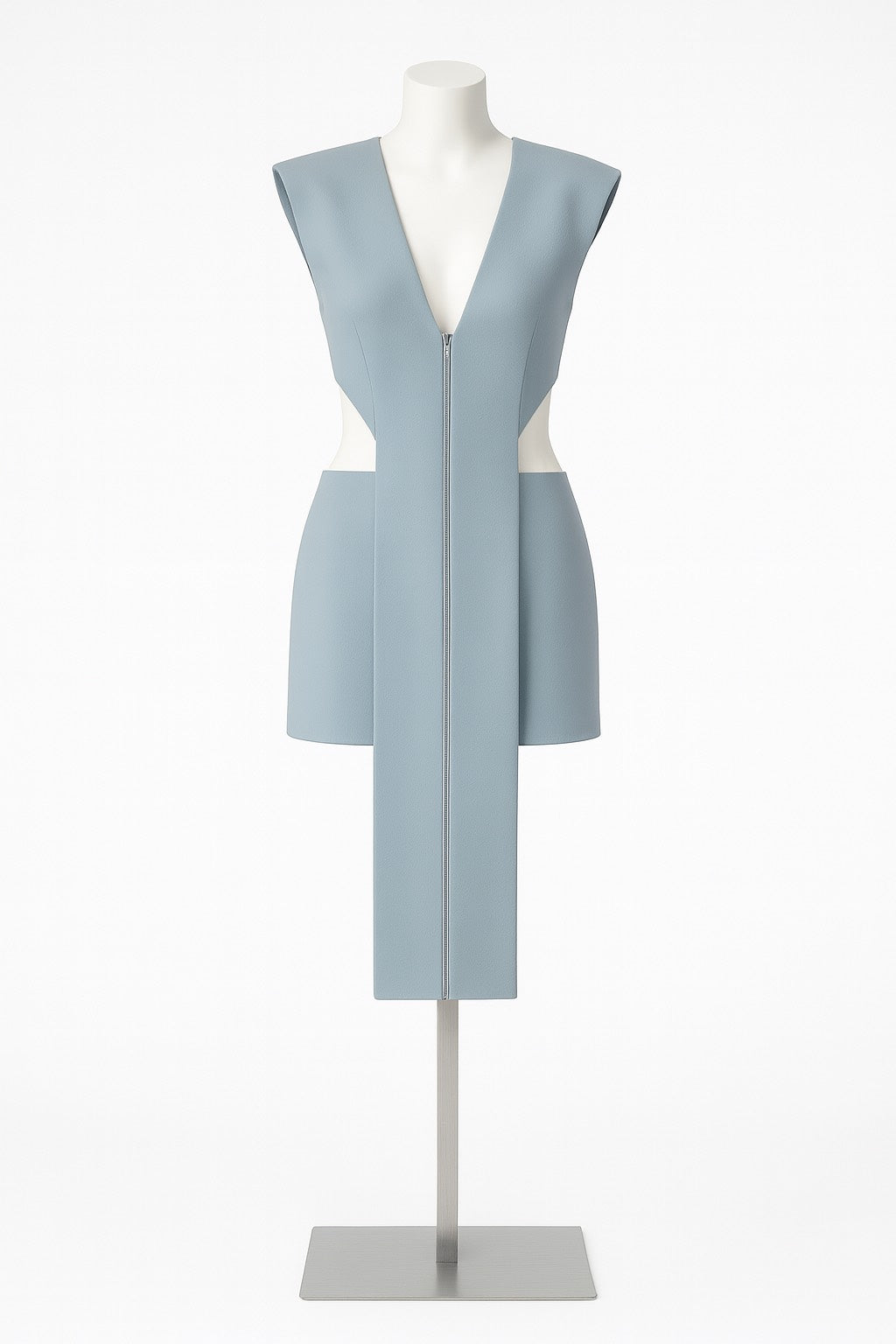 Jagged Ice Zipper Suit